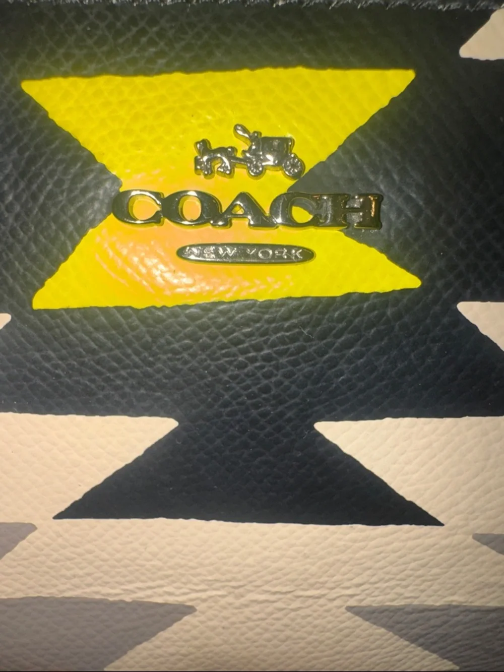 Coach X Coachella "Dreamweaver" Tribe / Hawk Feather clutch 💎PRISTINE💎 - Picture 6 of 10